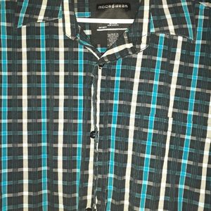 MENS ROCAWEAR 3xl BUTTON UP